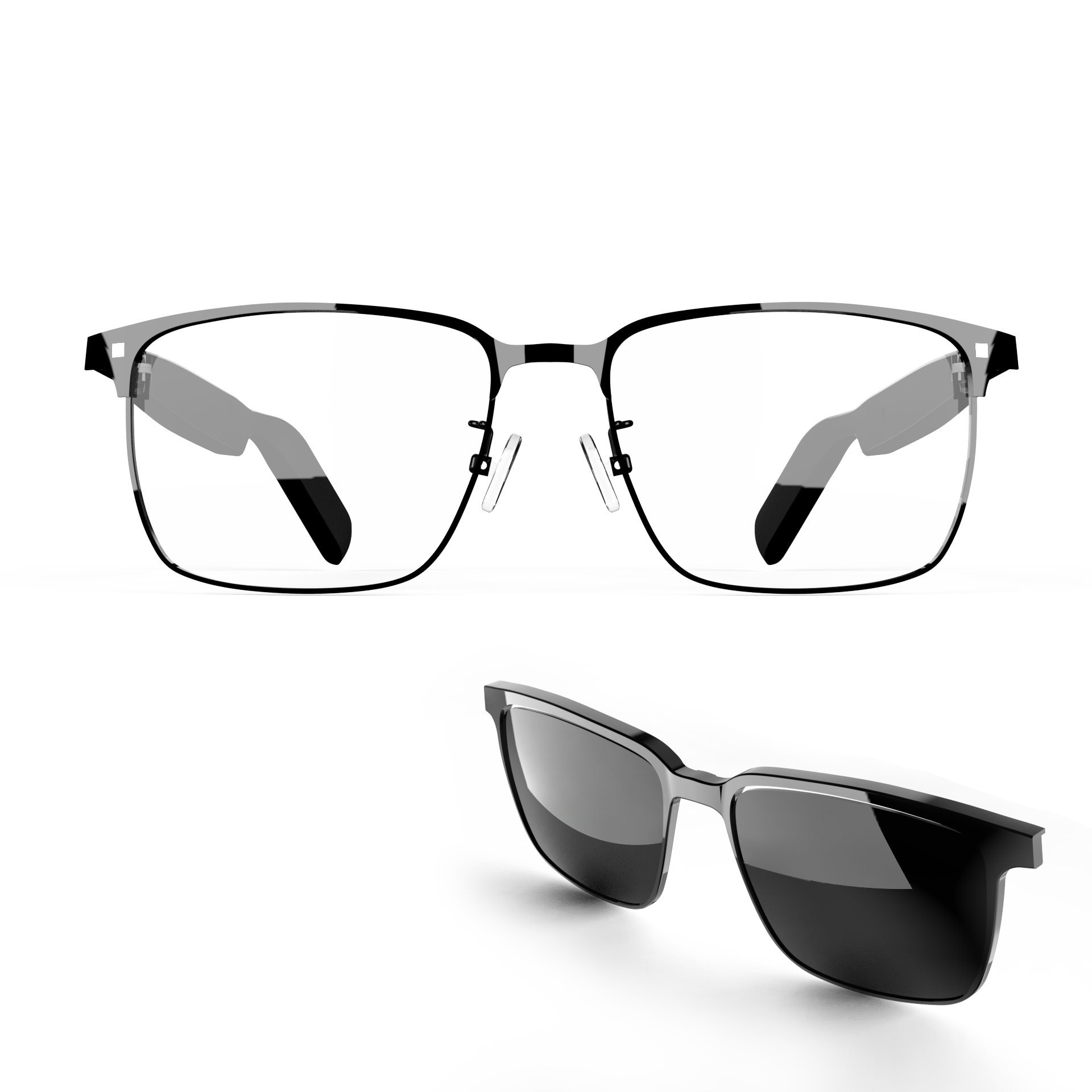 Gaming Glasses Uv - Kacamata Bluetooth Nirkabel Pintar Kacamata Hitam