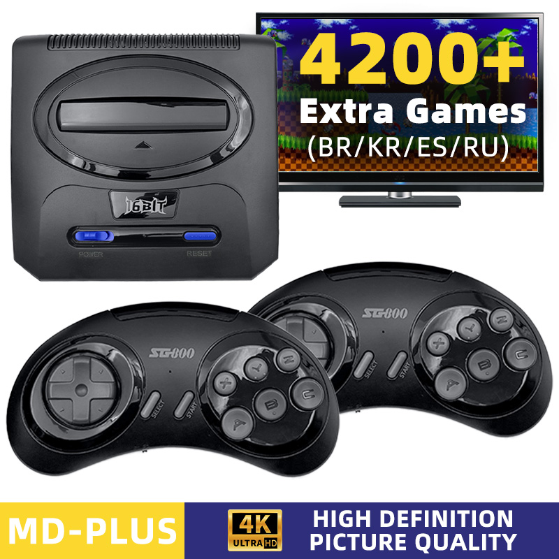 Gaming Console Gs5 - Konsol Video Game 16BIT Segas-MD Untuk
