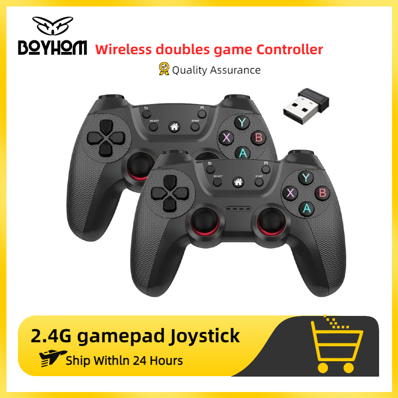 Gaming Console For Android Tv - BOYHOM pengontrol game ganda nirkabel untuk