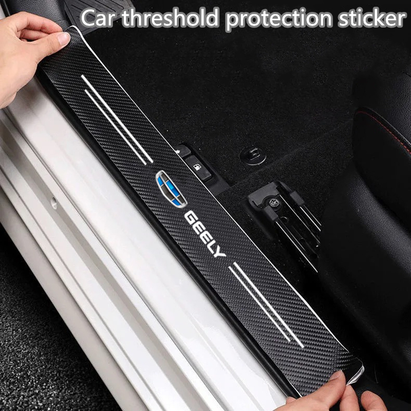 Gaming Console X7 - Stiker ambang pintu mobil serat karbon