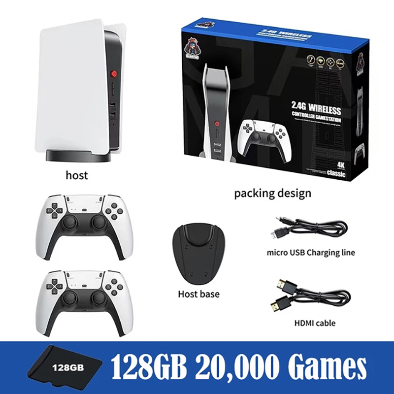 Gaming Console Gs5 - Built-In 15000 Game Play Station5 Televisi