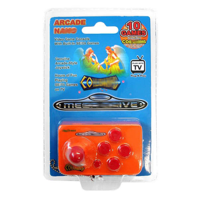 Joystick Mini Arcade Dengan 10 - Gaming Console Video Game ulasan dan harga