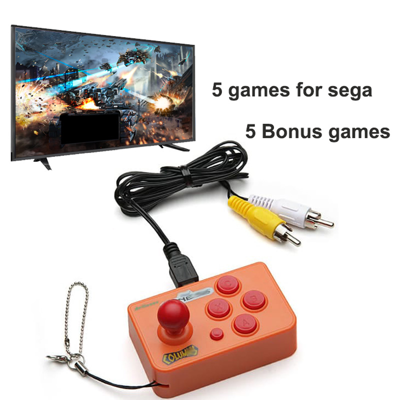 Joystick Mini Arcade Dengan 10 - Gaming Console Video Game ulasan dan harga