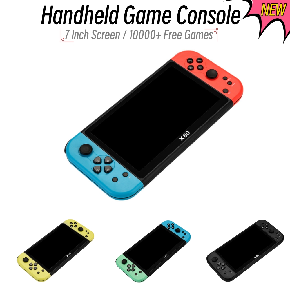 X80 konsol Game portabel, pemu - Gaming Console Youtube ulasan dan harga