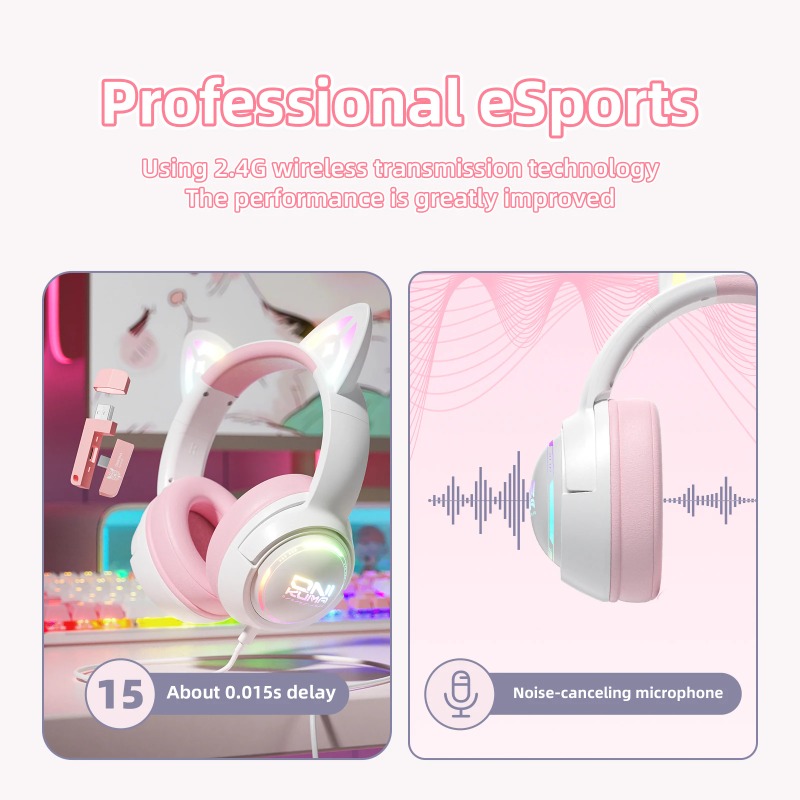 ONIKUMA GT838 Headphone Gaming - Gaming Console Apple ulasan dan harga