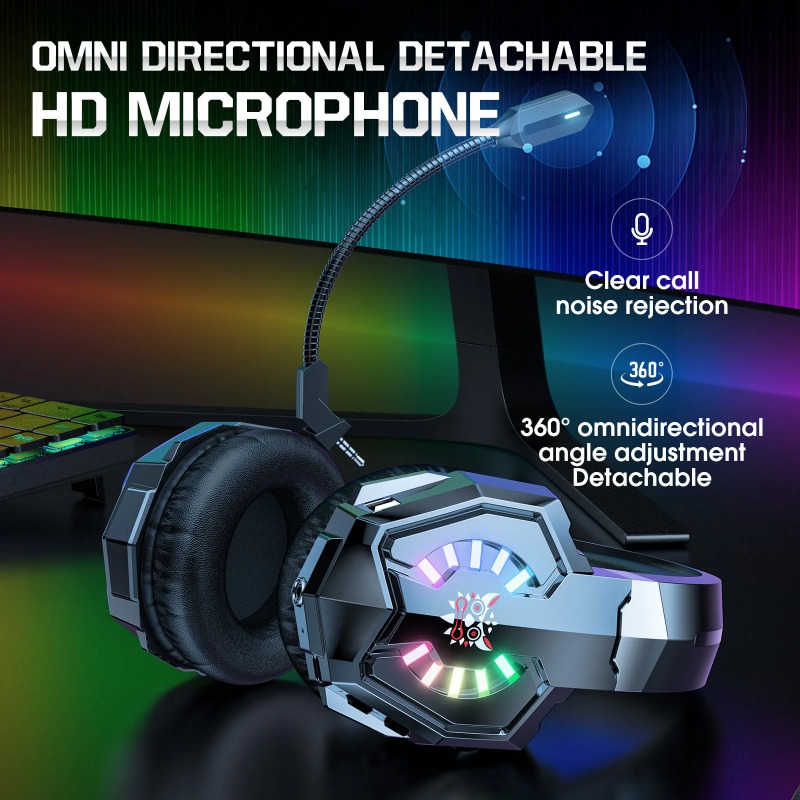ONIKUMA B15 Headset Gaming Nir - Gaming Console Apple ulasan dan harga