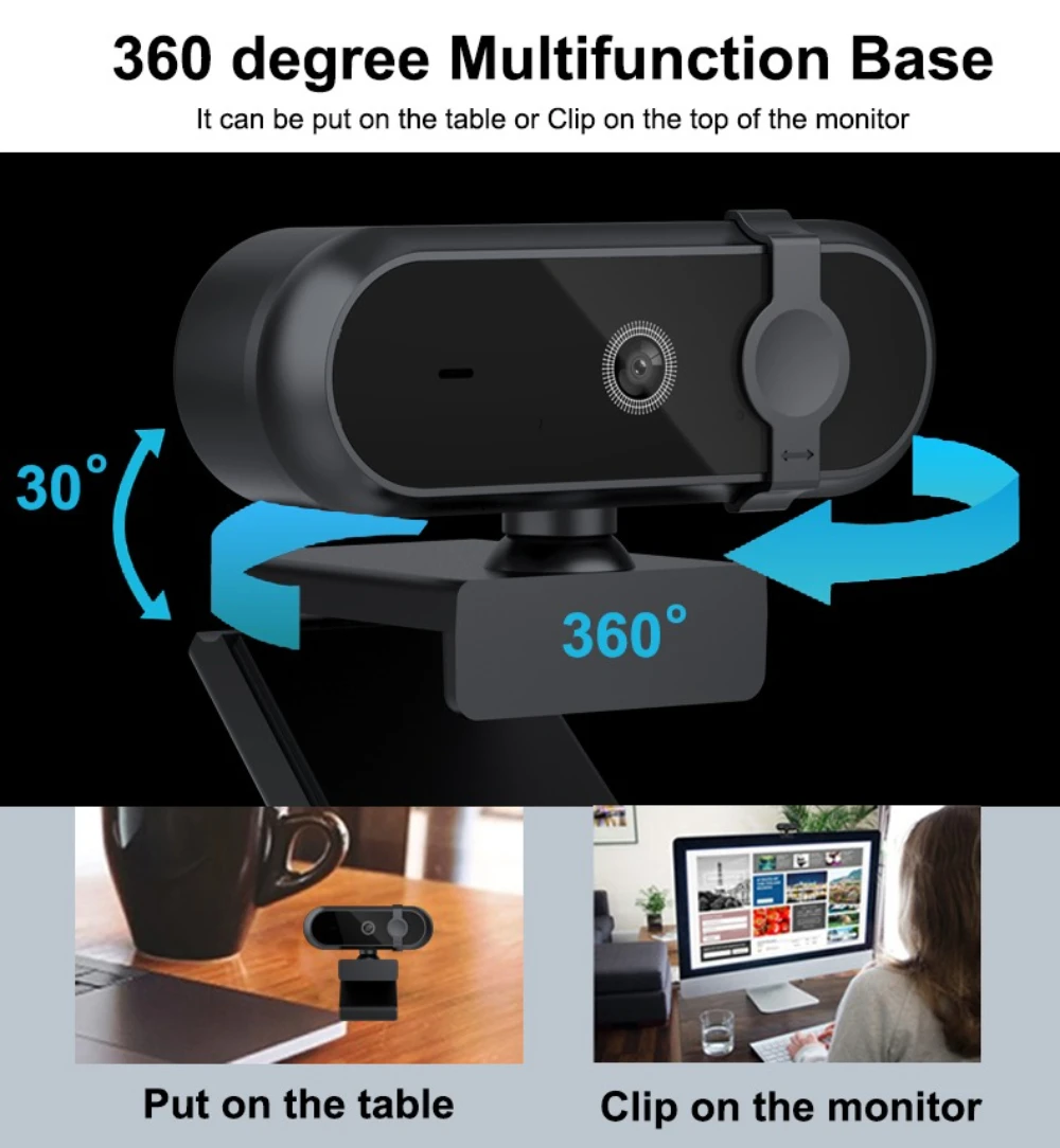 Webcam Autofokus 4K 2K 30fps M - Gaming Console Youtube ulasan dan harga