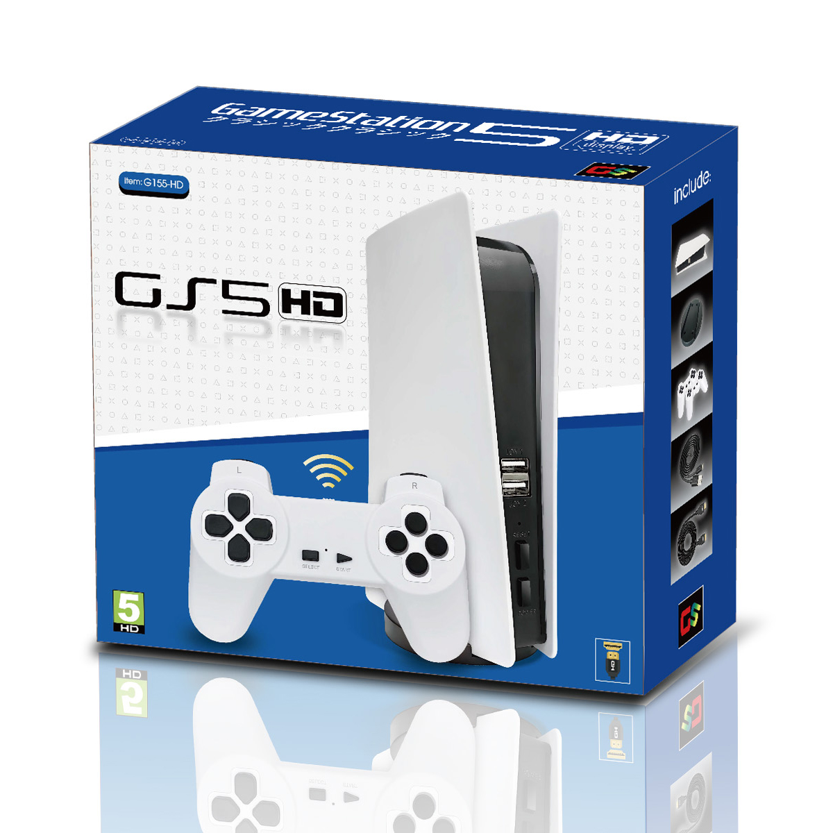 Konsol Game Genggam Mini TV Vi - Gaming Console Gs5 ulasan dan harga