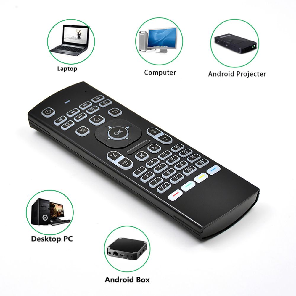 MX3 Backlight Air Mouse Remote - Gaming Console For Android Tv ulasan dan harga