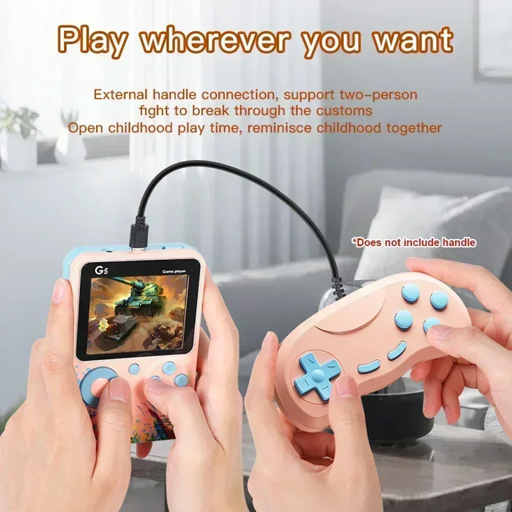 Konsol Game Genggam Retro G5 L - Gaming Console Under 500 ulasan dan harga