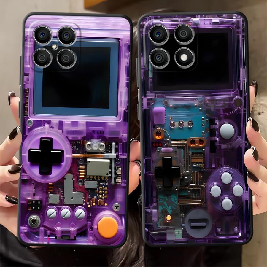 Casing Konsol Game Ungu untuk  - Gaming Console X7 ulasan dan harga