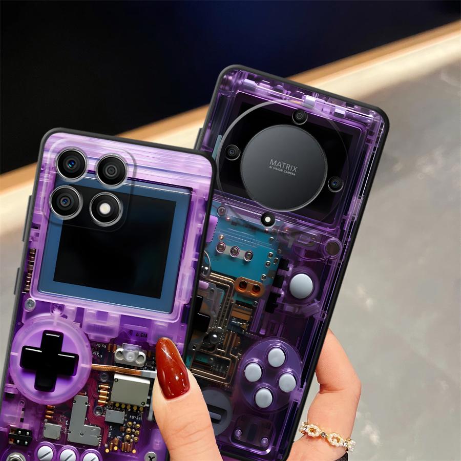 Casing Konsol Game Ungu untuk  - Gaming Console X7 ulasan dan harga