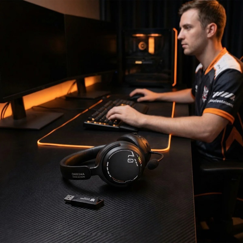 ONIKUMA GT886 Headset Gaming E - Gaming Console Apple ulasan dan harga