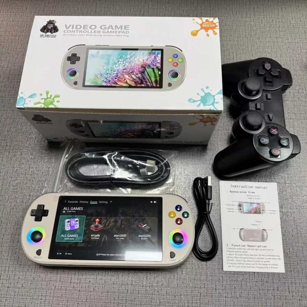 Konsol Game Genggam Retro M22  - Gaming Console Under 500 ulasan dan harga