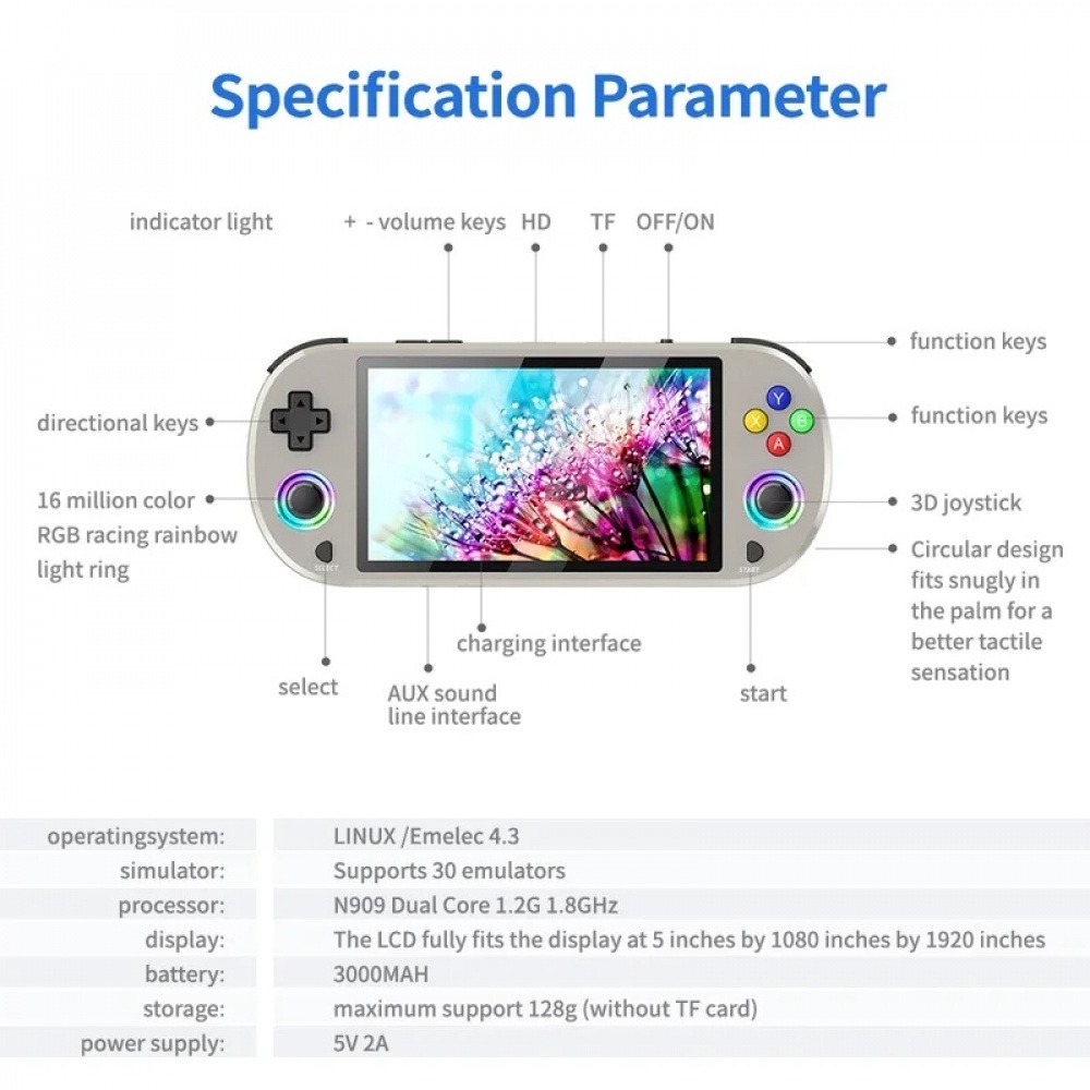 Konsol Game Genggam Retro M22  - Gaming Console Under 500 ulasan dan harga
