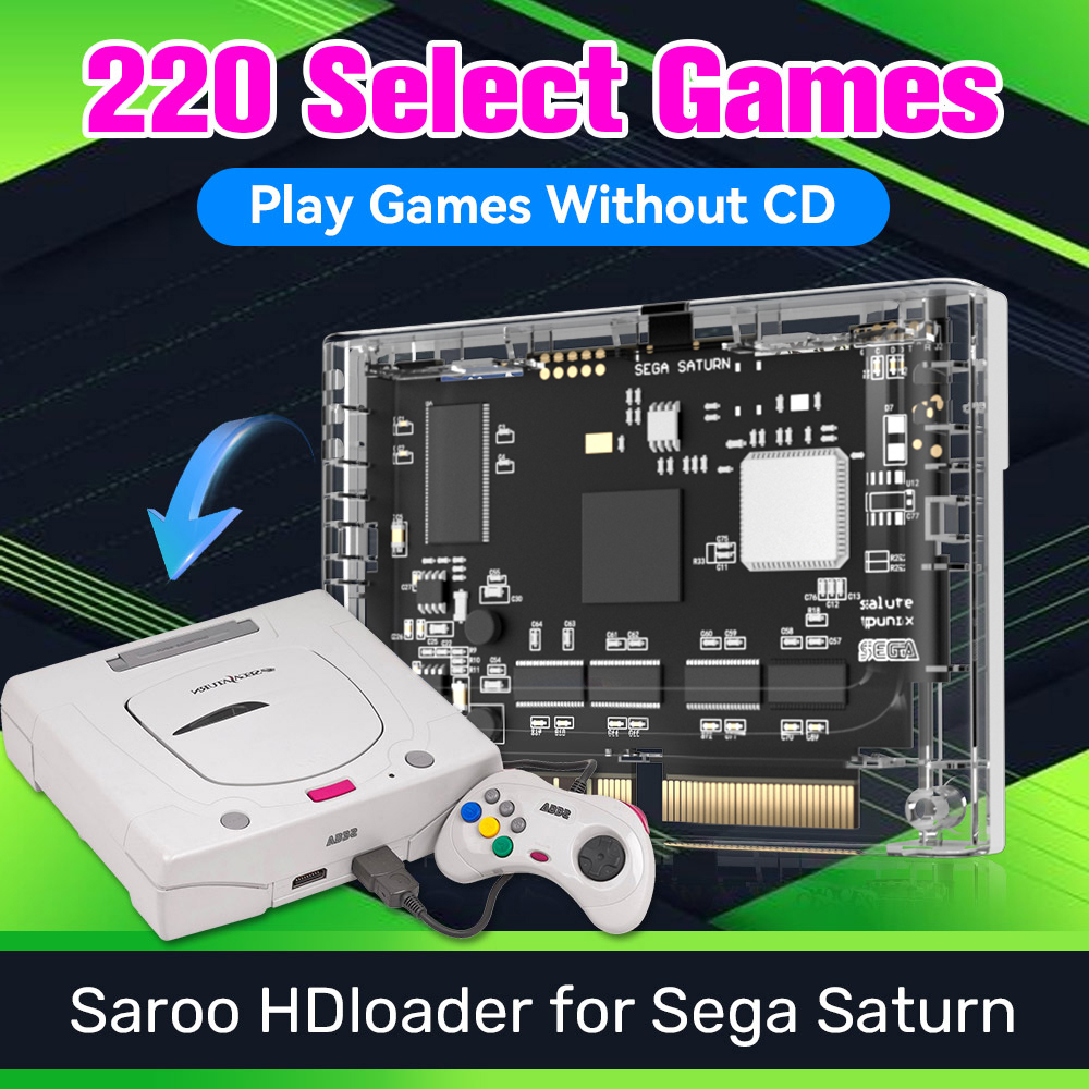 SAROO SS HDLoader Untuk Sega S - Gaming Console Video Game ulasan dan harga