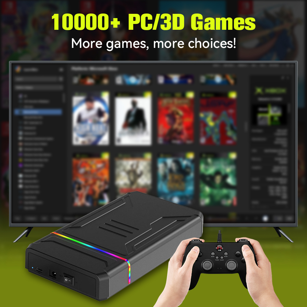 JMachen konsol Video Game 3TB, - Gaming Console Video Game ulasan dan harga