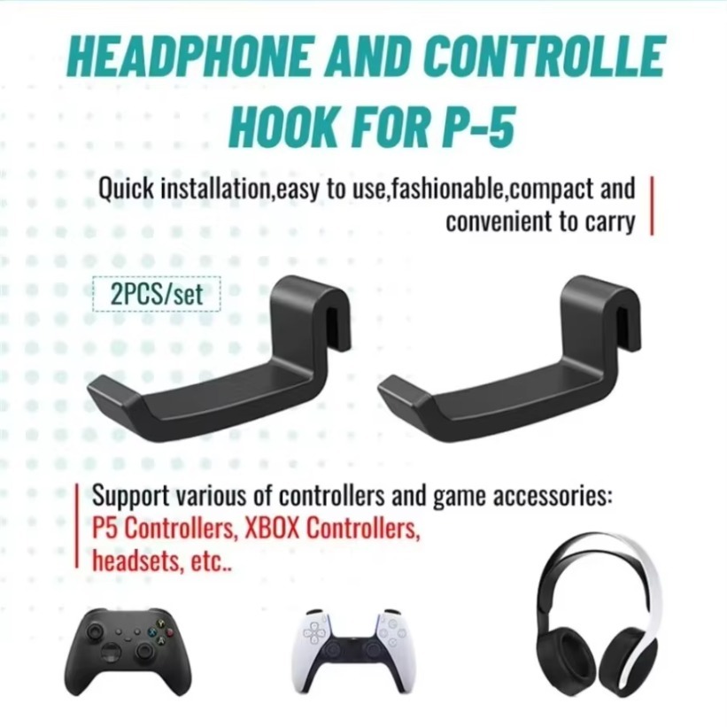 2 Buah Tempat Kait Headphone P - Gaming Console Apple ulasan dan harga