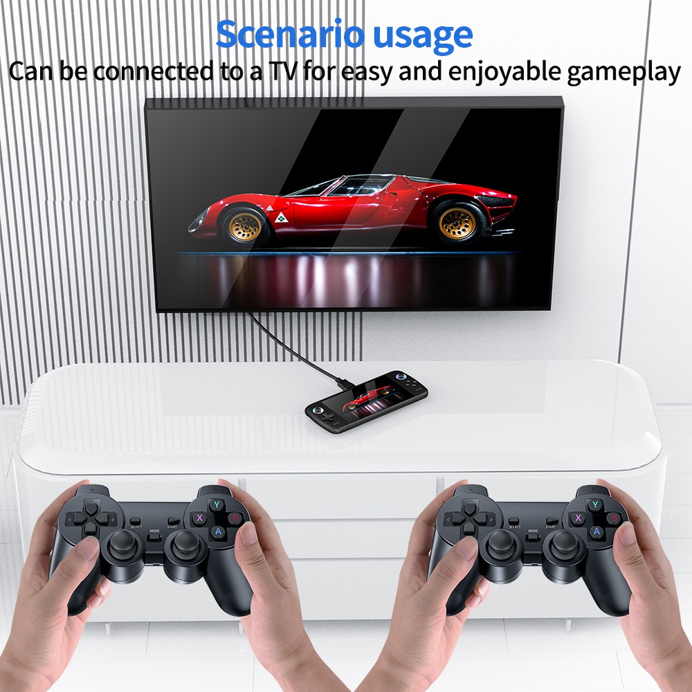 Baru M27 7 Inci Layar IPS Kons - Gaming Console Youtube ulasan dan harga