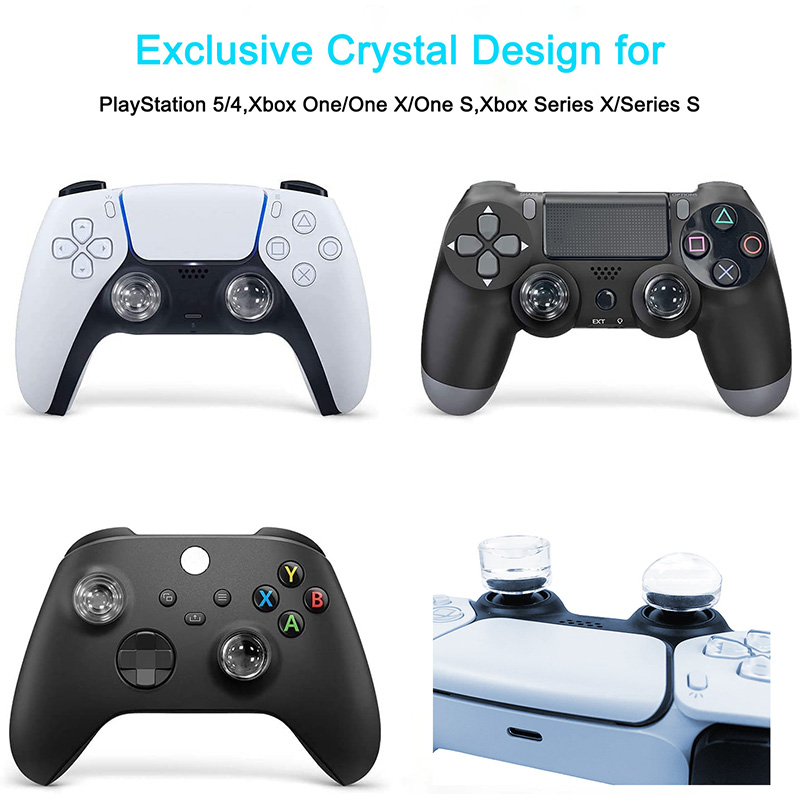 2 Buah untuk PS5 PS4 Xbox One  - Thumb Grip Joystick ulasan dan harga