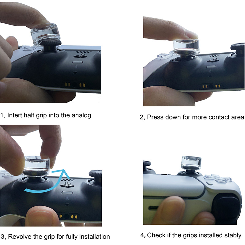 2 Buah untuk PS5 PS4 Xbox One  - Thumb Grip Joystick ulasan dan harga